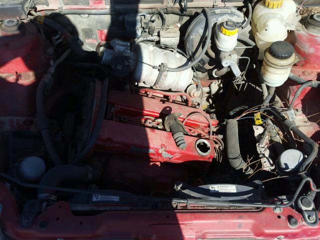 KLATA52691B660365 - 2001 DAEWOO LANOS S მუქწითელი ფოტო 7