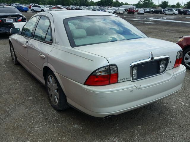 1LNHM87A04Y621598 - 2004 LINCOLN LS თეთრი ფოტო 3