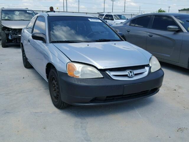 1HGEM21493L045398 - 2003 HONDA CIVIC DX SILVER photo 1