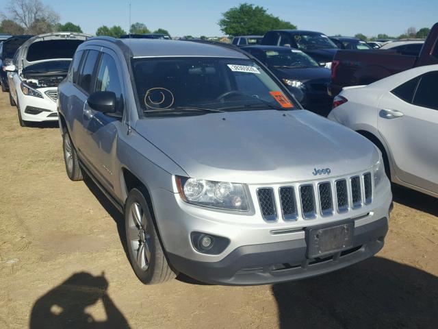 1C4NJDBB7ED536713 - 2014 JEEP COMPASS SP SILVER photo 1
