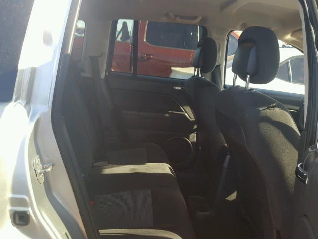 1C4NJDBB7ED536713 - 2014 JEEP COMPASS SP SILVER photo 6