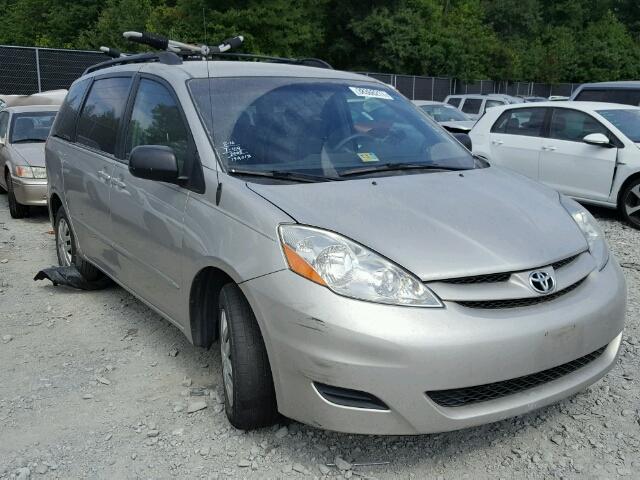 5TDZK23C48S139964 - 2008 TOYOTA SIENNA CE/ SILVER photo 1