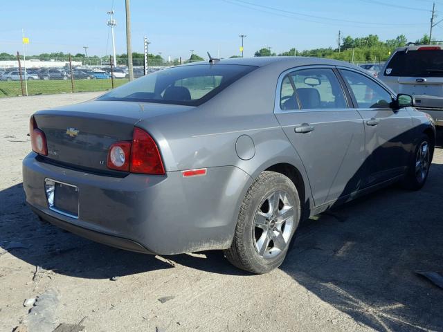 1G1ZH57B194210660 - 2009 CHEVROLET MALIBU 1LT GRAY photo 4
