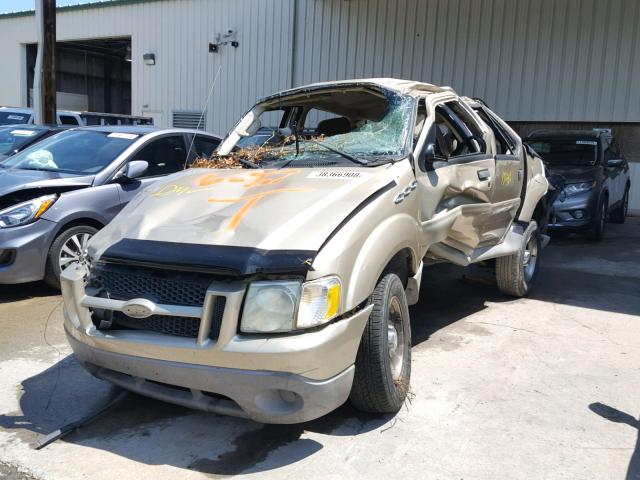 1FMZU67E73UB19706 - 2003 FORD EXPLORER S GOLD photo 2