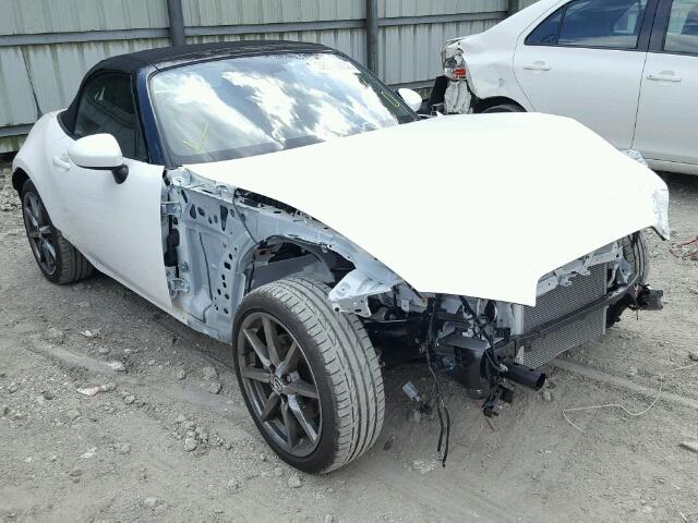 JM1NDAD71G0108760 - 2016 MAZDA MX-5 MIATA WHITE photo 1