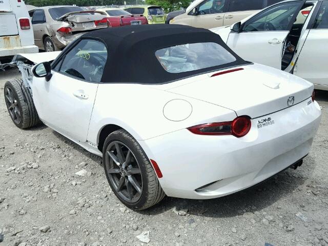 JM1NDAD71G0108760 - 2016 MAZDA MX-5 MIATA WHITE photo 3