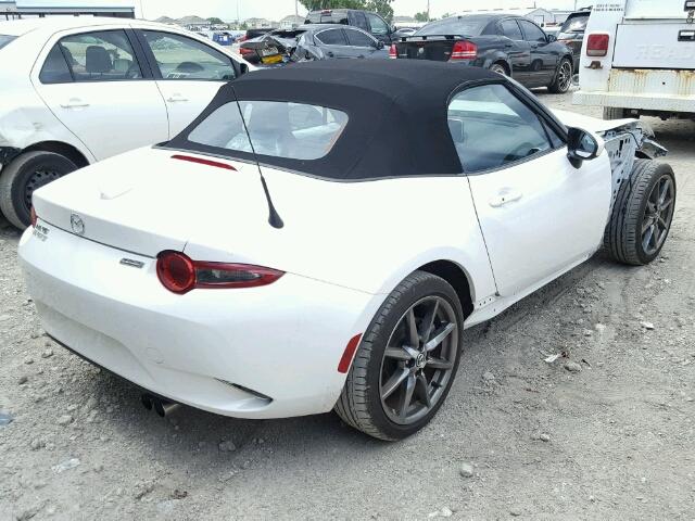 JM1NDAD71G0108760 - 2016 MAZDA MX-5 MIATA WHITE photo 4