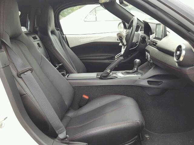 JM1NDAD71G0108760 - 2016 MAZDA MX-5 MIATA WHITE photo 5