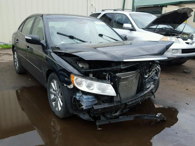 KMHFC4DF3AA461241 - 2010 HYUNDAI AZERA GLS BLACK photo 1