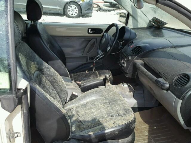 3VWCD31YX4M342661 - 2004 VOLKSWAGEN NEW BEETLE ყვითელი ფოტო 5