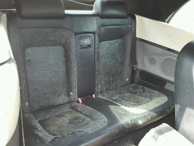 3VWCD31YX4M342661 - 2004 VOLKSWAGEN NEW BEETLE ყვითელი ფოტო 6