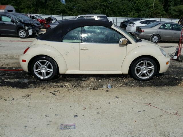 3VWCD31YX4M342661 - 2004 VOLKSWAGEN NEW BEETLE ყვითელი ფოტო 9