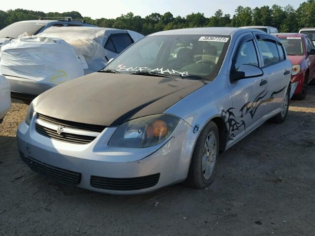 1G1AL55F267674438 - 2006 CHEVROLET COBALT LT SILVER photo 2