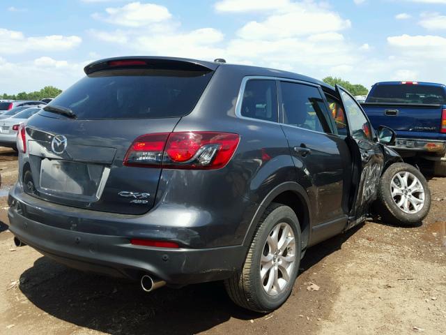 JM3TB3CA1E0432849 - 2014 MAZDA CX-9 TOURI GRAY photo 4