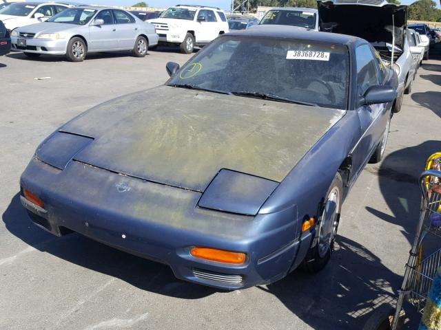 JN1MS36P4PW305710 - 1993 NISSAN 240SX BASE BLUE photo 2