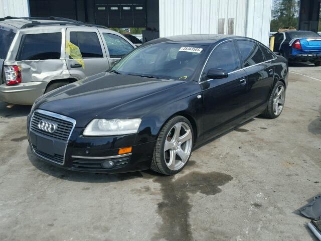 WAUAH74F36N125054 - 2006 AUDI A6 3.2 BLACK photo 2