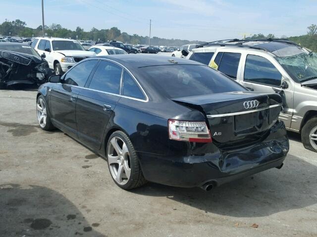 WAUAH74F36N125054 - 2006 AUDI A6 3.2 BLACK photo 3