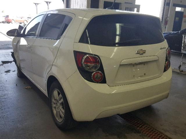 1G1JB6SH5C4226030 - 2012 CHEVROLET SONIC LS თეთრი ფოტო 3