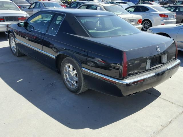 1G6ET1299VU607452 - 1997 CADILLAC ELDORADO T BLACK photo 3