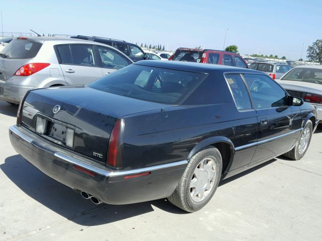 1G6ET1299VU607452 - 1997 CADILLAC ELDORADO T BLACK photo 4