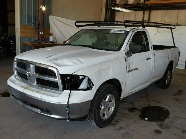 3D7JB1EP9BG526299 - 2011 DODGE RAM 1500 WHITE photo 2