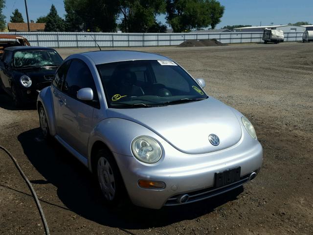 3VWCC21C1YM456295 - 2000 VOLKSWAGEN NEW BEETLE ვერცხლისფერი ფოტო 1