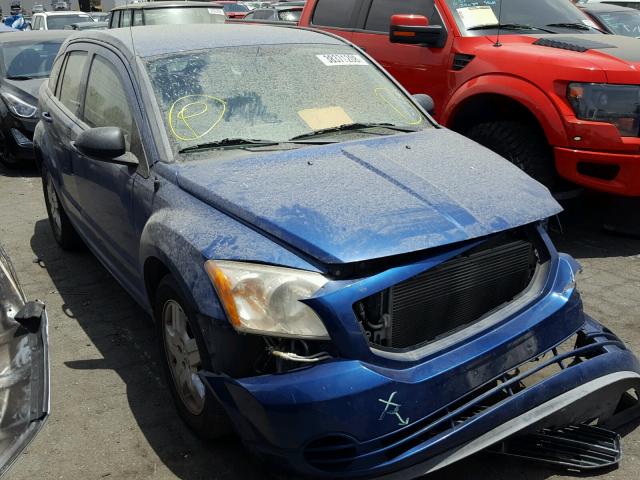 1B3HB48A09D224958 - 2009 DODGE CALIBER SX BLUE photo 1