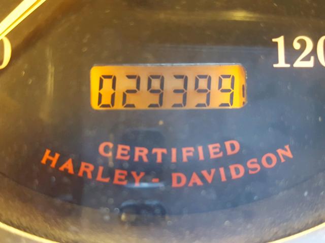 1HD1FDV102Y608874 - 2002 HARLEY-DAVIDSON FLHR BLACK photo 8