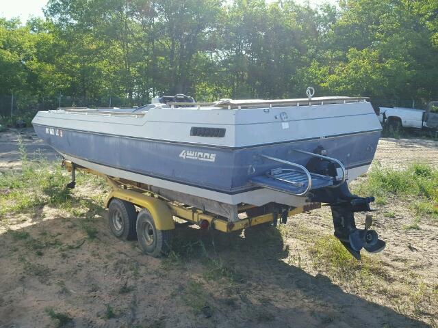 4WNMW353C585 - 1985 FOUR BOAT BLUE photo 3