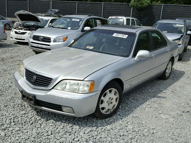 JH4KA9663YC006373 - 2000 ACURA 3.5RL GRAY photo 2