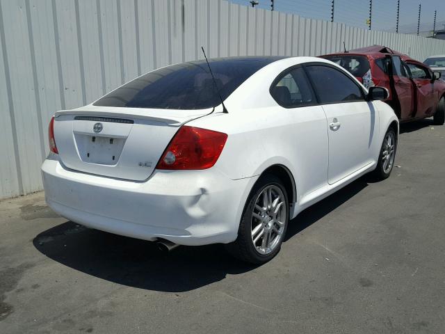 JTKDE177370203480 - 2007 TOYOTA SCION TC 白色 照片 4