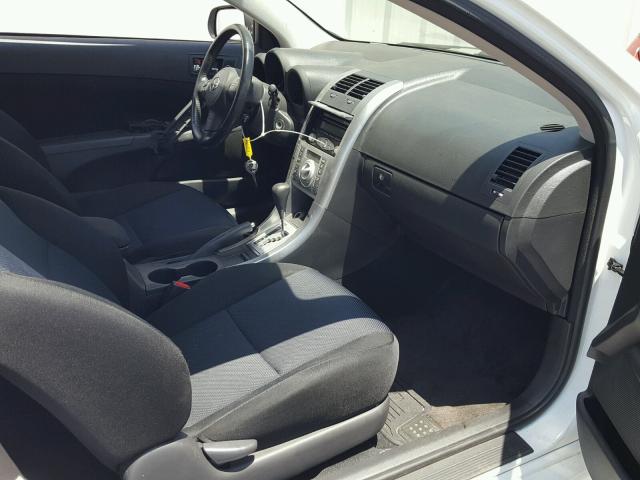 JTKDE177370203480 - 2007 TOYOTA SCION TC 白色 照片 5