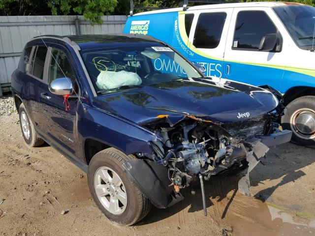 1C4NJCBA1ED865473 - 2014 JEEP COMPASS SP BLUE photo 1