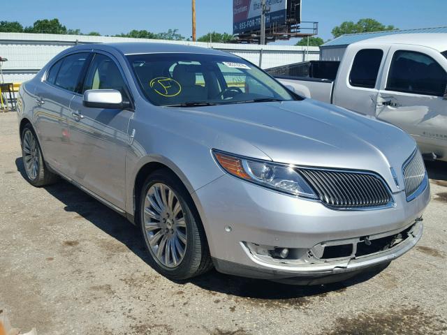 1LNHL9DK1DG603588 - 2013 LINCOLN MKS SILVER photo 1