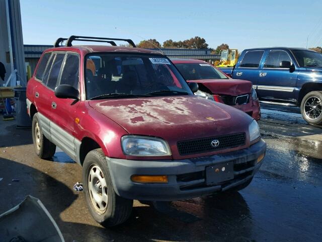 JT3GP10V4V7013994 - 1997 TOYOTA RAV4 RED photo 1