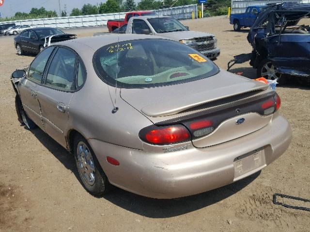 1FAFP52SXWG196603 - 1998 FORD TAURUS LX BEIGE photo 3