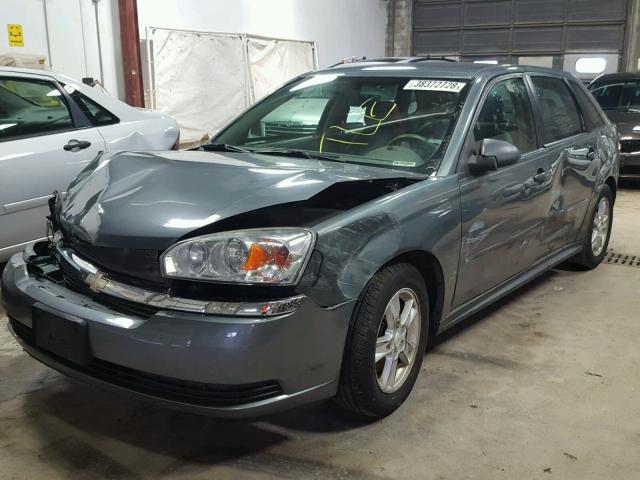 1G1ZT62815F187265 - 2005 CHEVROLET MALIBU MAX GRAY photo 2