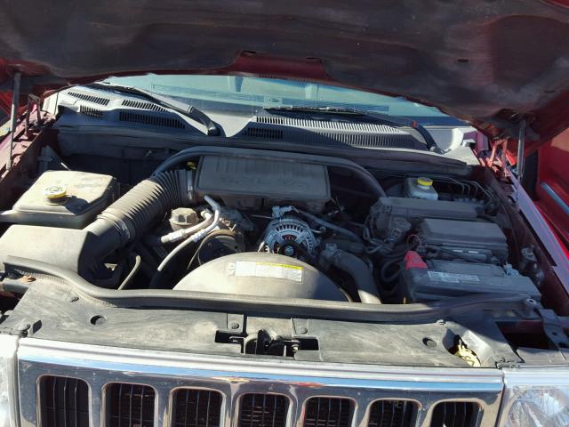 1J8HG48K87C666584 - 2007 JEEP COMMANDER 红色 照片 7