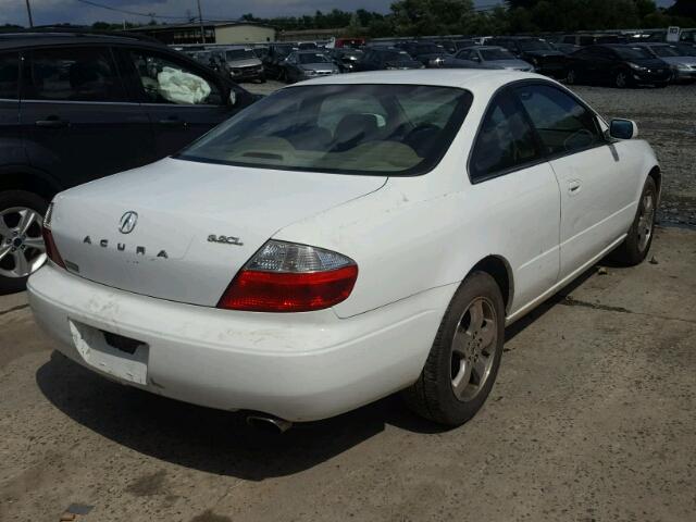 19UYA42473A013318 - 2003 ACURA 3.2CL WHITE photo 4