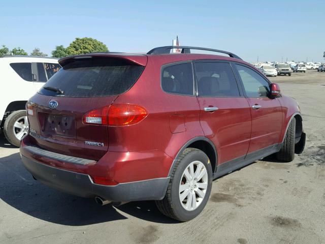 4S4WX97D594404707 - 2009 SUBARU TRIBECA LI MAROON photo 4