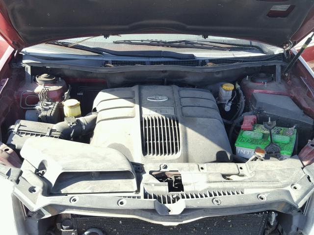 4S4WX97D594404707 - 2009 SUBARU TRIBECA LI 栗色 照片 7