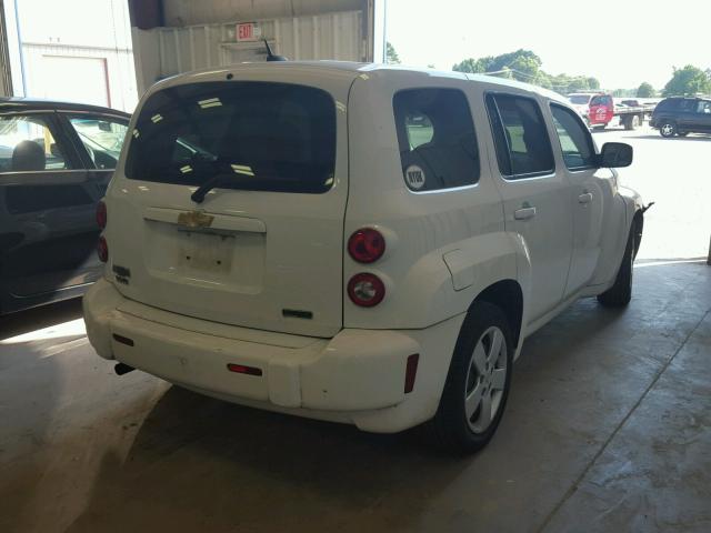 3GNBAAFW4BS580976 - 2011 CHEVROLET HHR LS WHITE photo 4