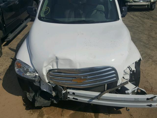 3GNBAAFW4BS580976 - 2011 CHEVROLET HHR LS WHITE photo 7