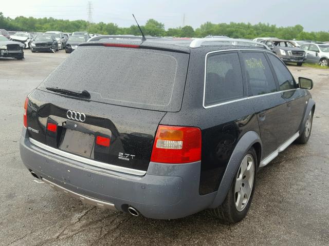 WA1YD54B32N082824 - 2002 AUDI ALLROAD BLACK photo 4