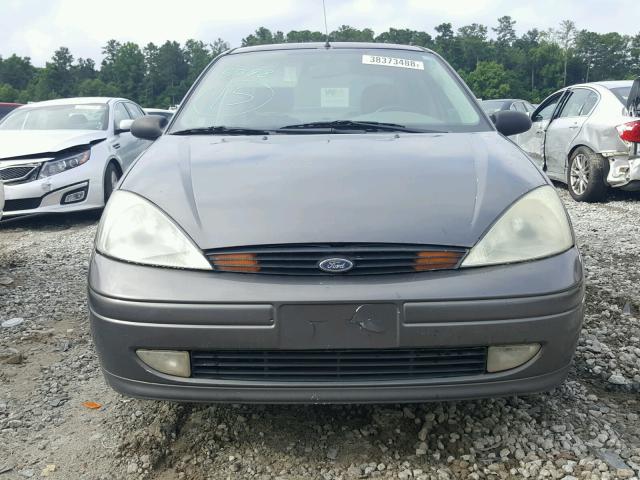 1FAFP38352W199509 - 2002 FORD FOCUS ZTS GRAY photo 7