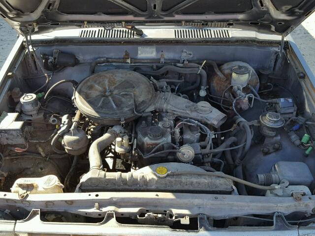 JT4RN70D4G0024350 - 1986 TOYOTA PICKUP XTR GRAY photo 7