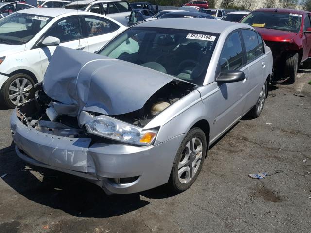 1G8AL52F83Z124652 - 2003 SATURN ION LEVEL SILVER photo 2