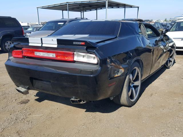 2B3CJ7DJXBH593257 - 2011 DODGE CHALLENGER 黑色 照片 4