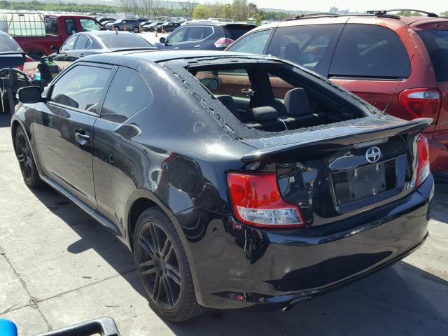 JTKJF5C70D3064092 - 2013 TOYOTA SCION TC 黑色 照片 3