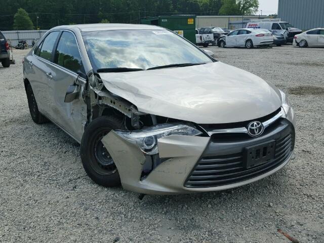 4T4BF1FK0FR487595 - 2015 TOYOTA CAMRY LE TAN photo 1